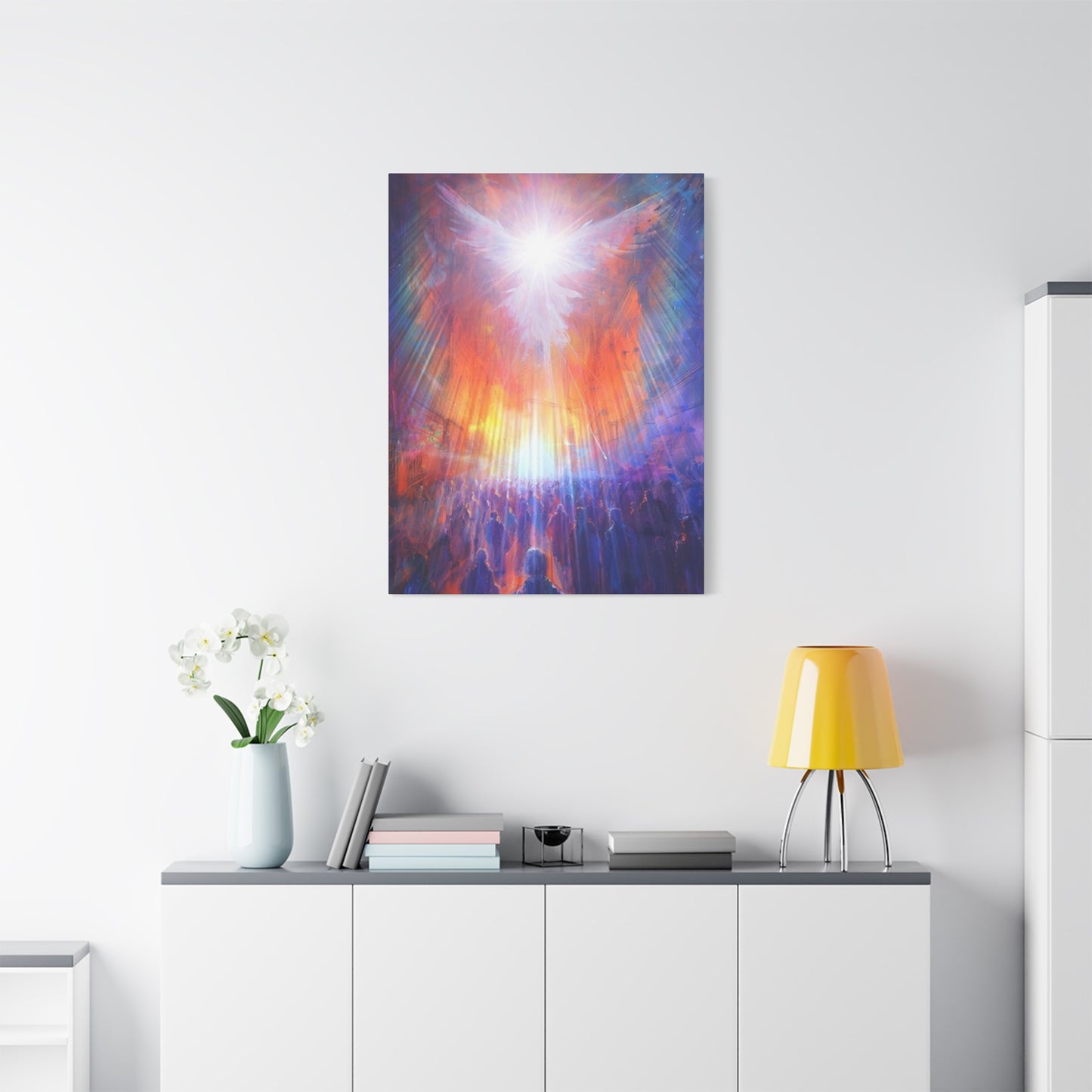 God Light Colorful Wall Art & Canvas Prints