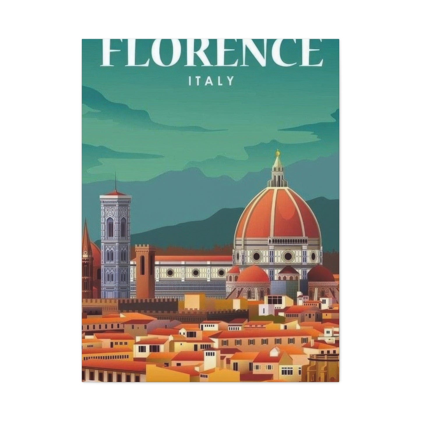 Florence Italy Cityscape Wall Art & Canvas Prints