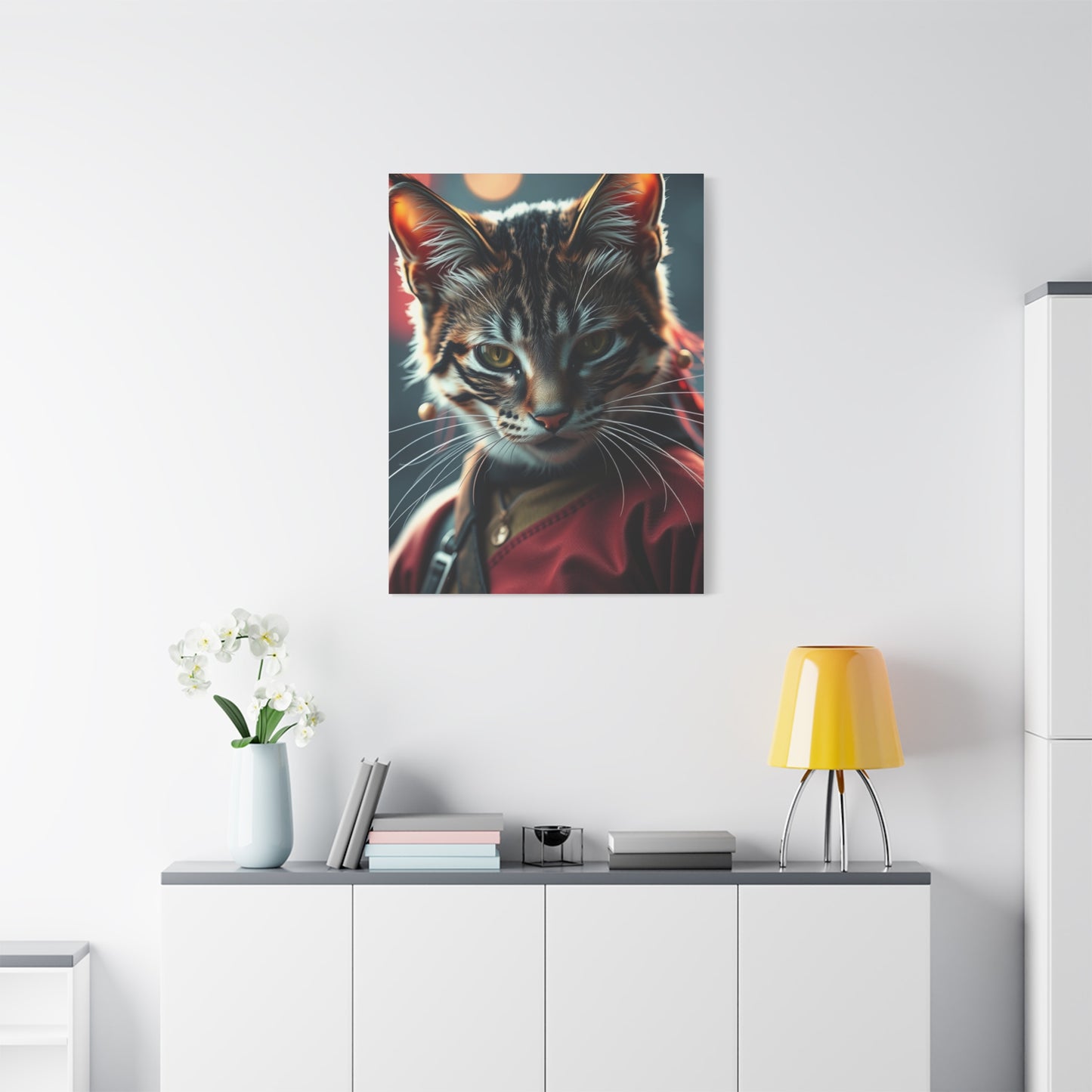 Vision Catfight Art Art Wall Art & Canvas Print
