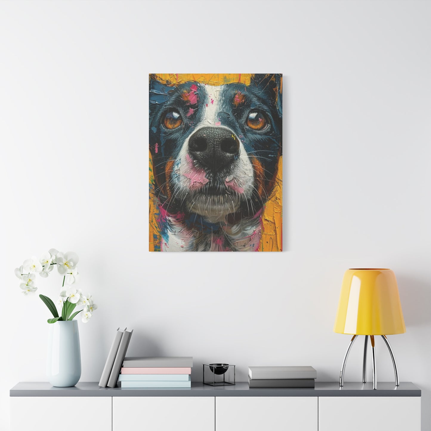 Dog Face Closeup Wall Art & Canvas Prints