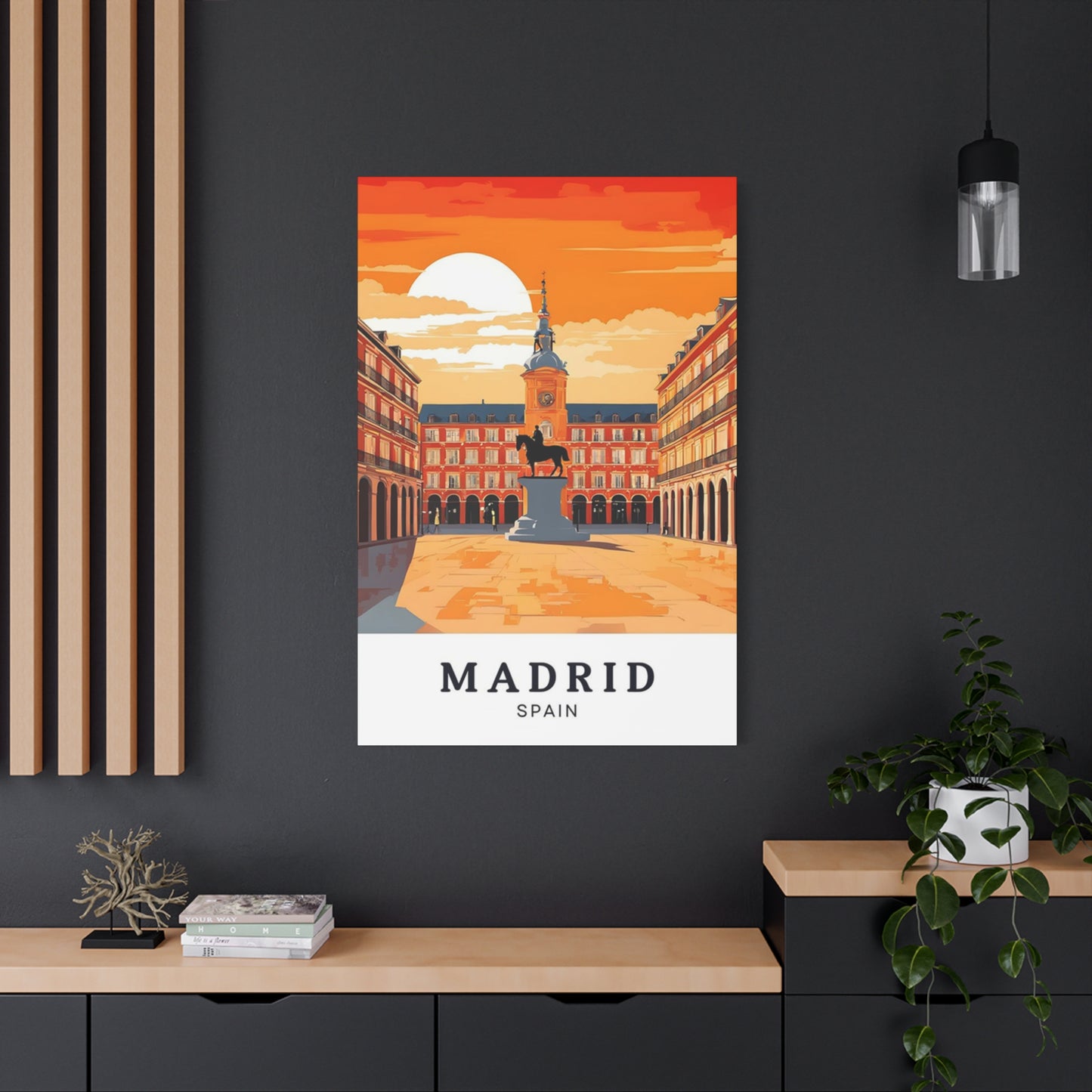 Madrid Spain Poster Wall Art & Canvas Prints