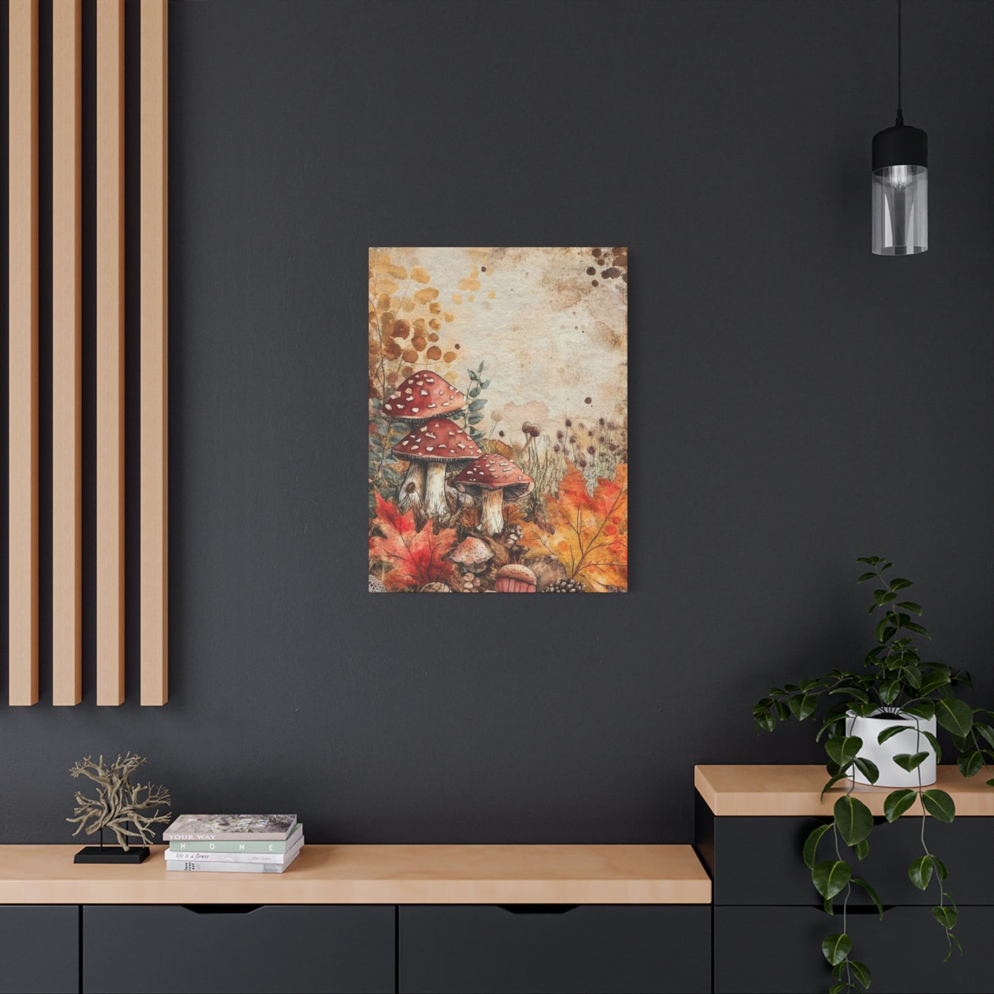 Mushroom Earthy Wall Art & Canvas Prints