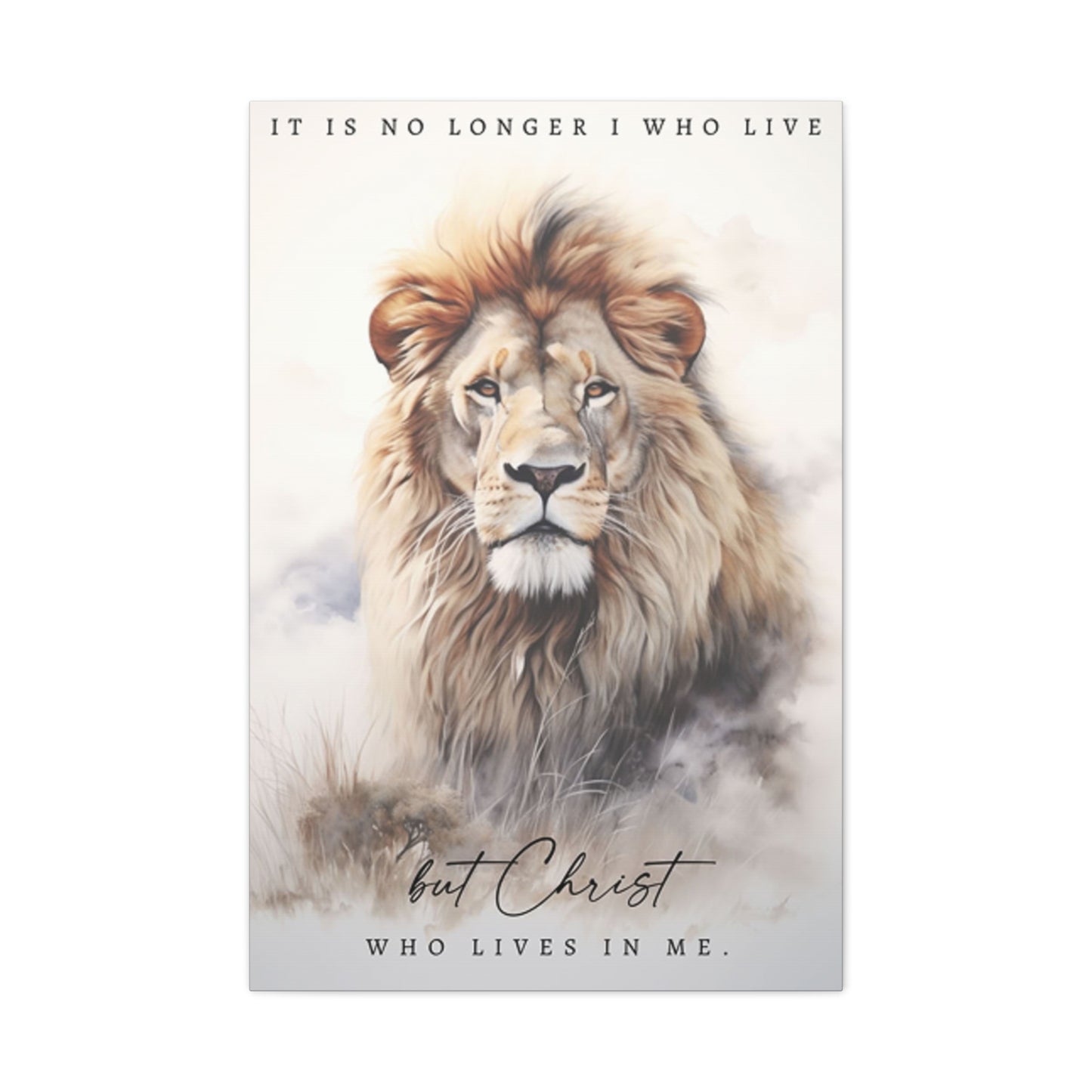 It Is No Longer I Who Live Wall Art & Canvas Prints