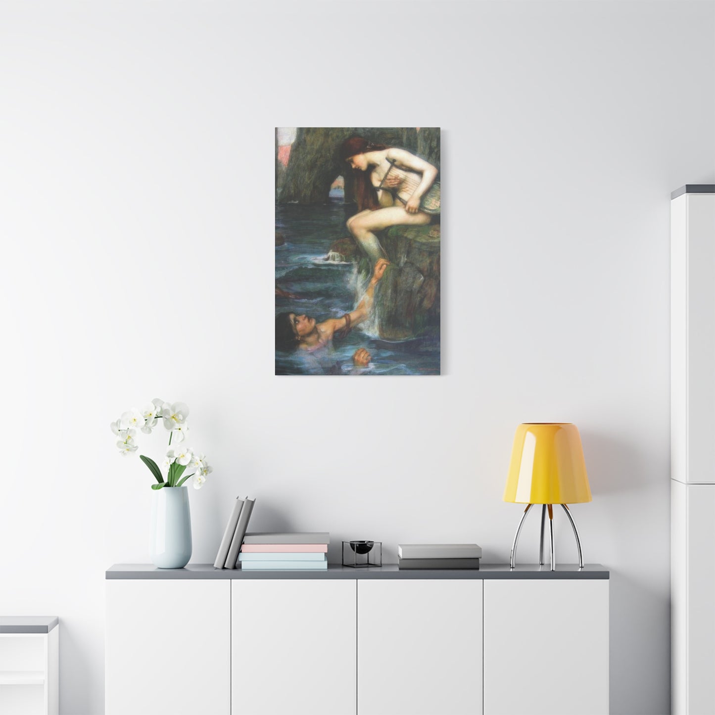 John William The Siren Wall Art & Canvas Prints
