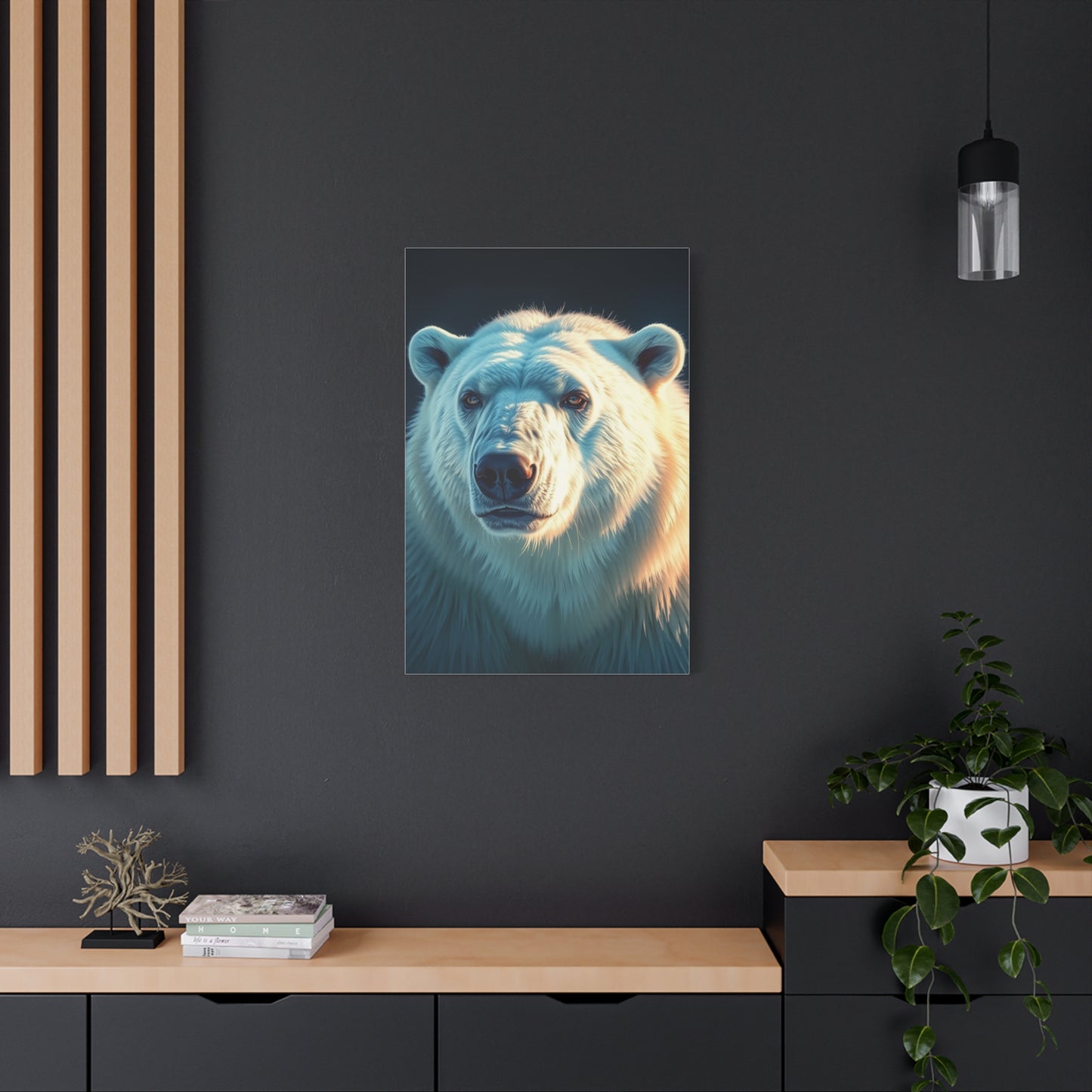 Polar Bear Art Refined Canvas Wall Art & Canvas Print