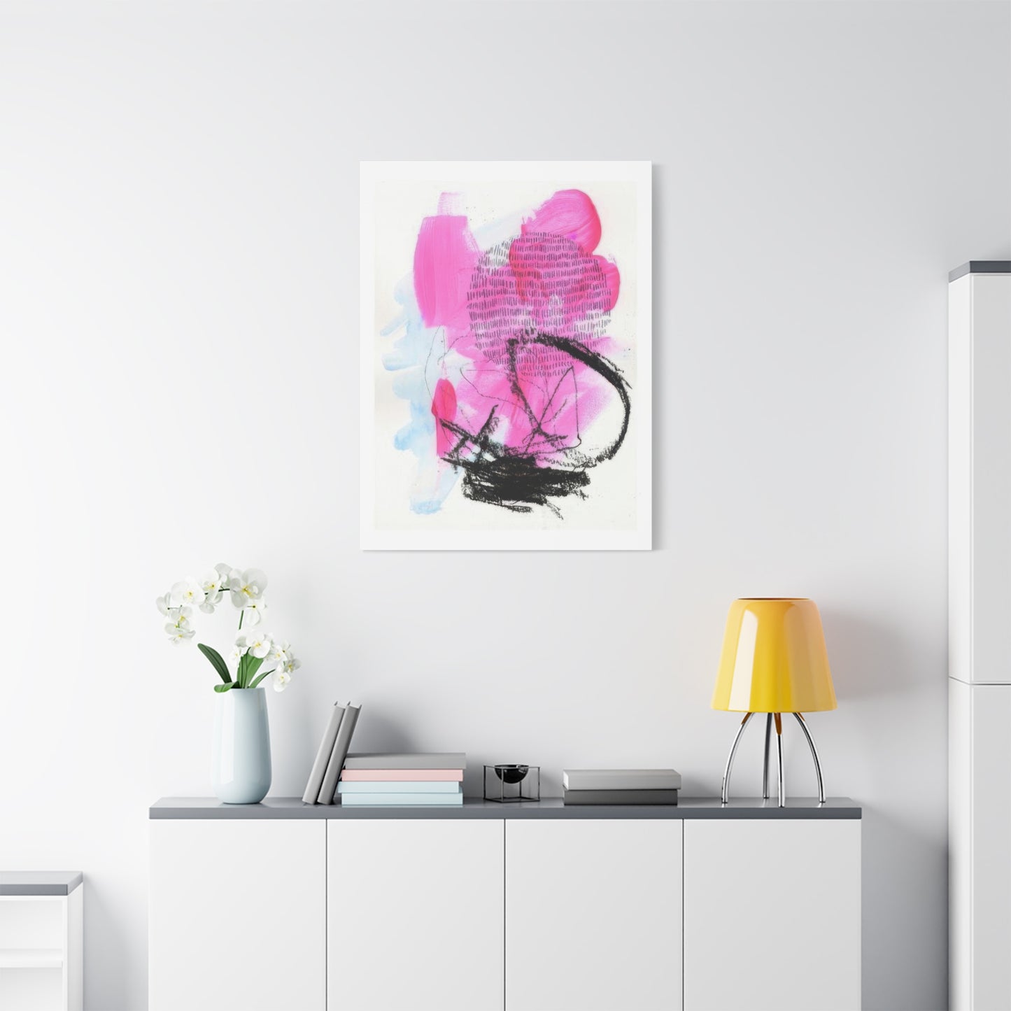 Jennifer Paxton Parker Neon Flamingos 2 Wall Art & Canvas Prints