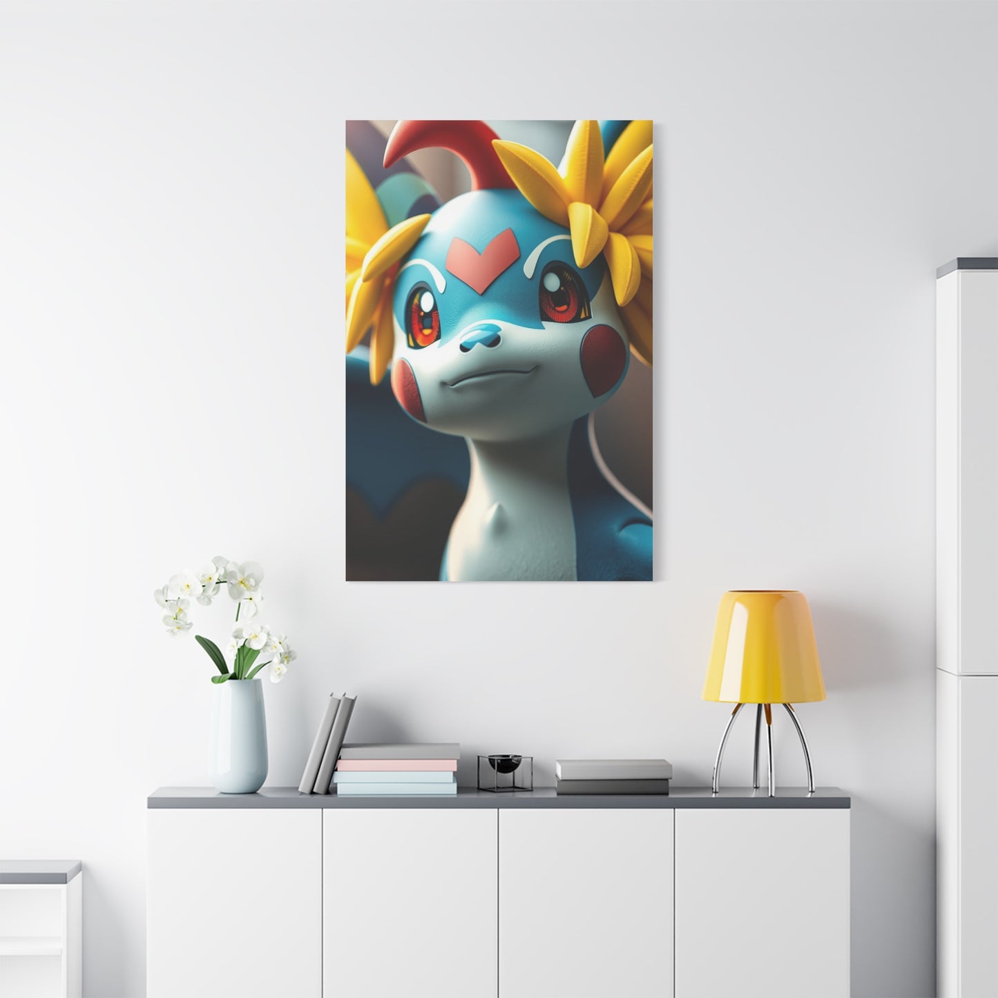 Vision Pokemon Characters Art Art Wall Art & Canvas Print