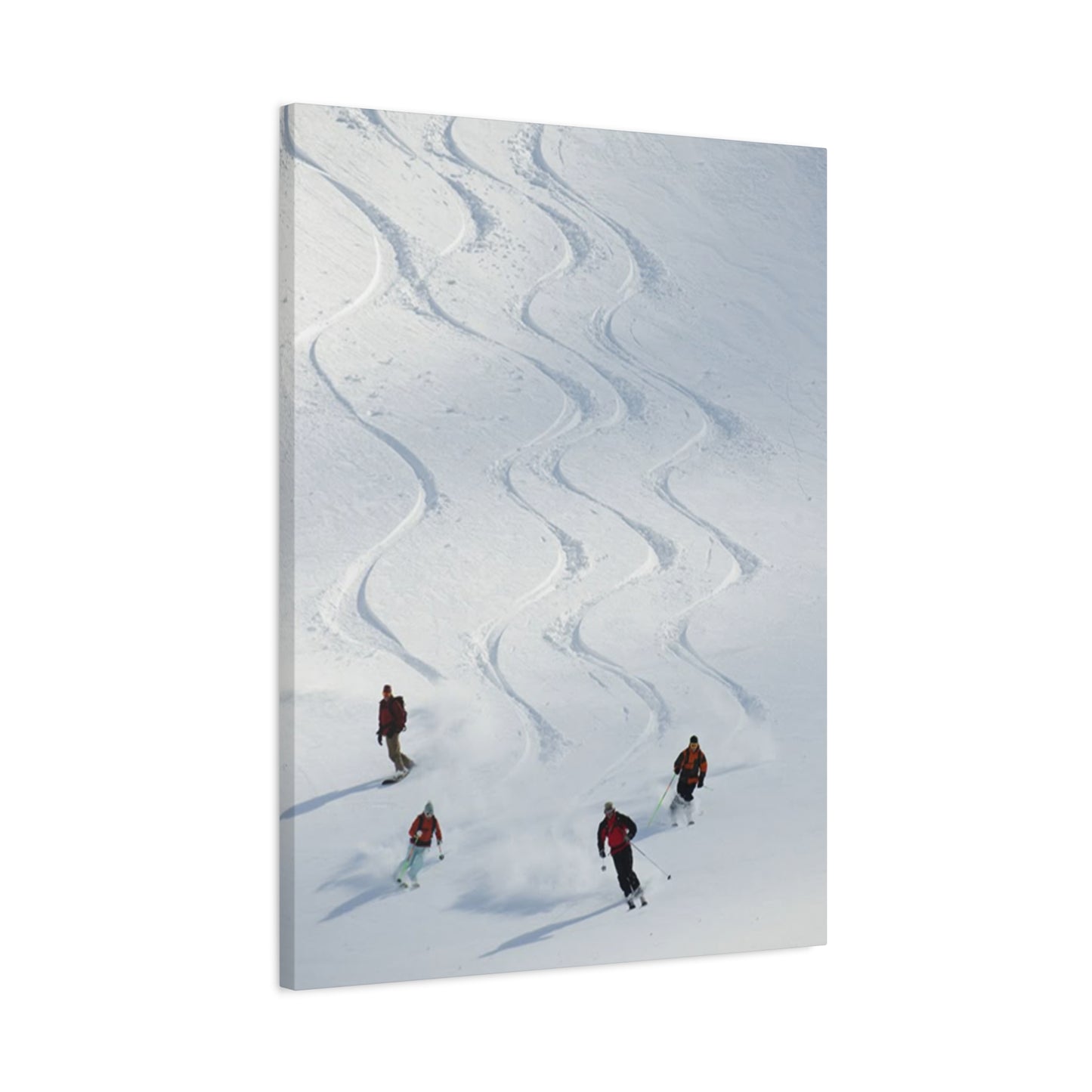 The Four Skiers Wall Art & Canvas Prints