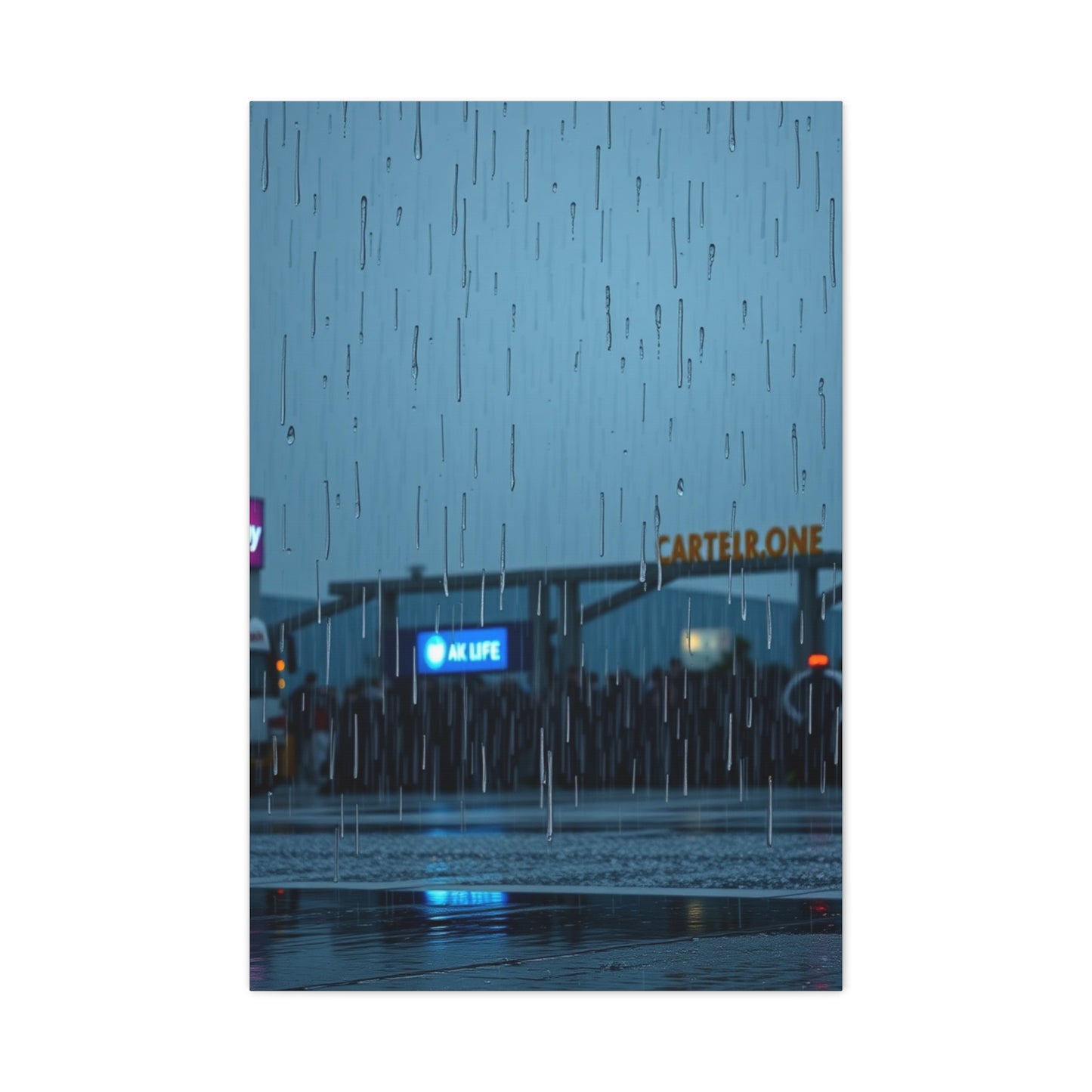 Vision Rain Wall Art Art Wall Art & Canvas Print