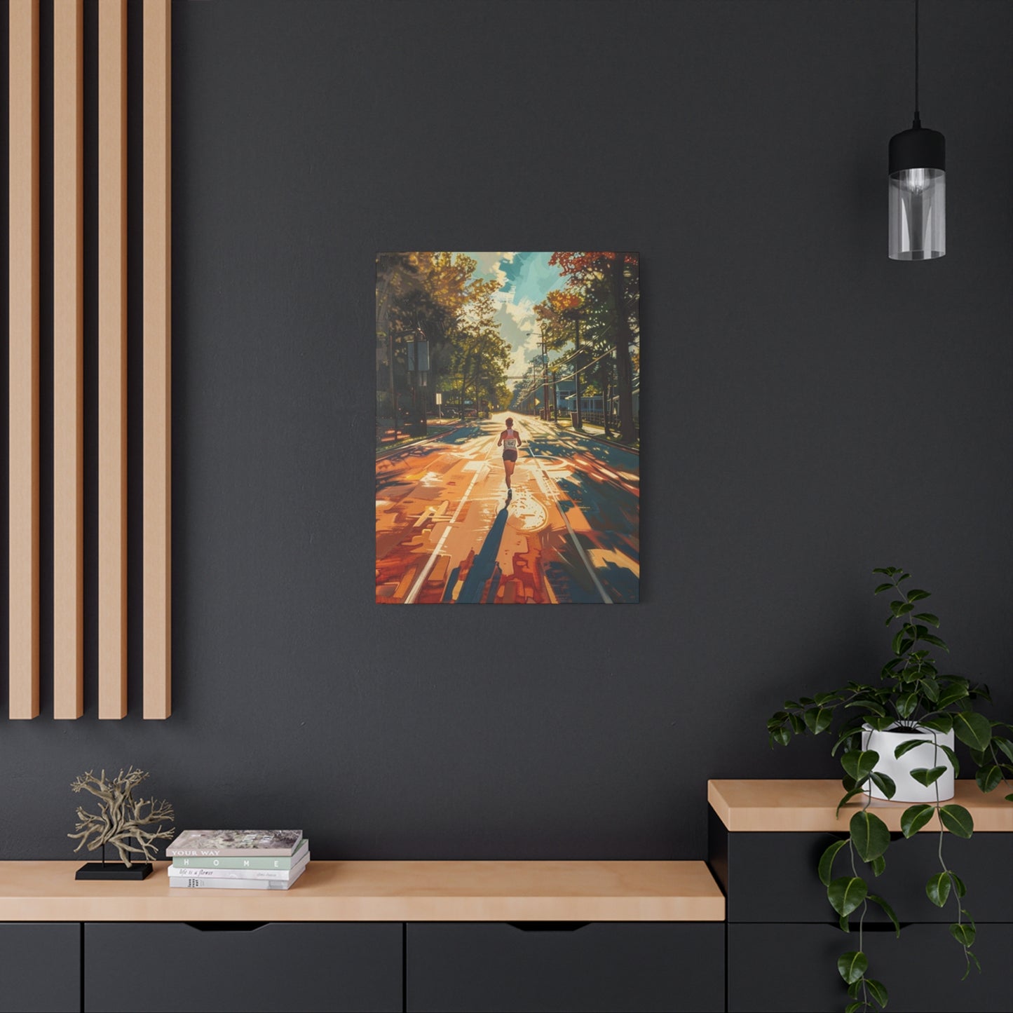 Morning Running Wall Art & Canvas Prints