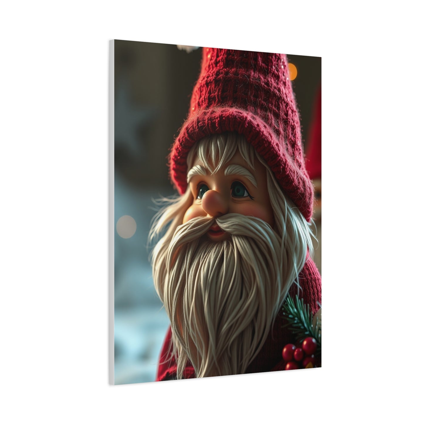 Vision Christmas Gnome Art Art Wall Art & Canvas Print