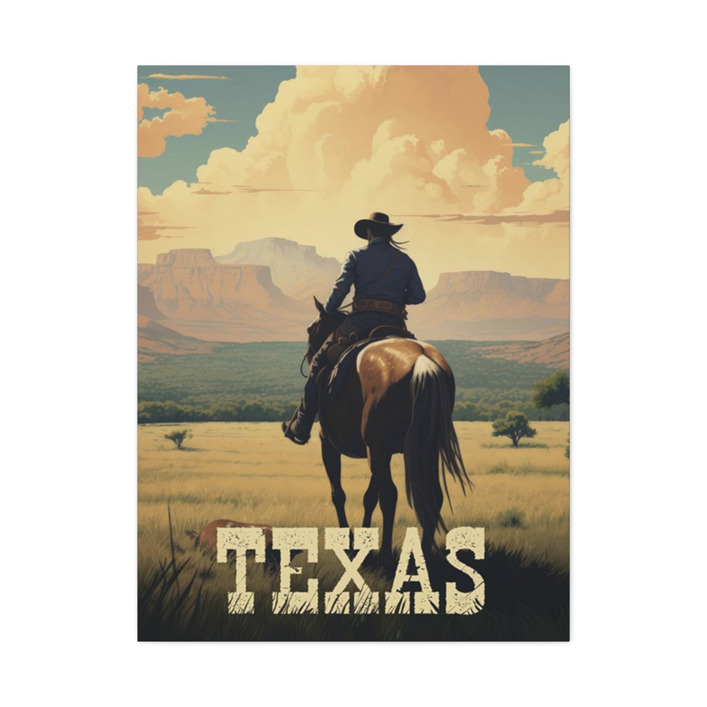 Cowboys Portrait Wall Art & Canvas Prints