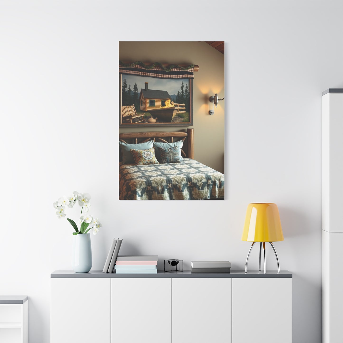 Vision Cabin & Lodge Decor Art Art Wall Art & Canvas Print
