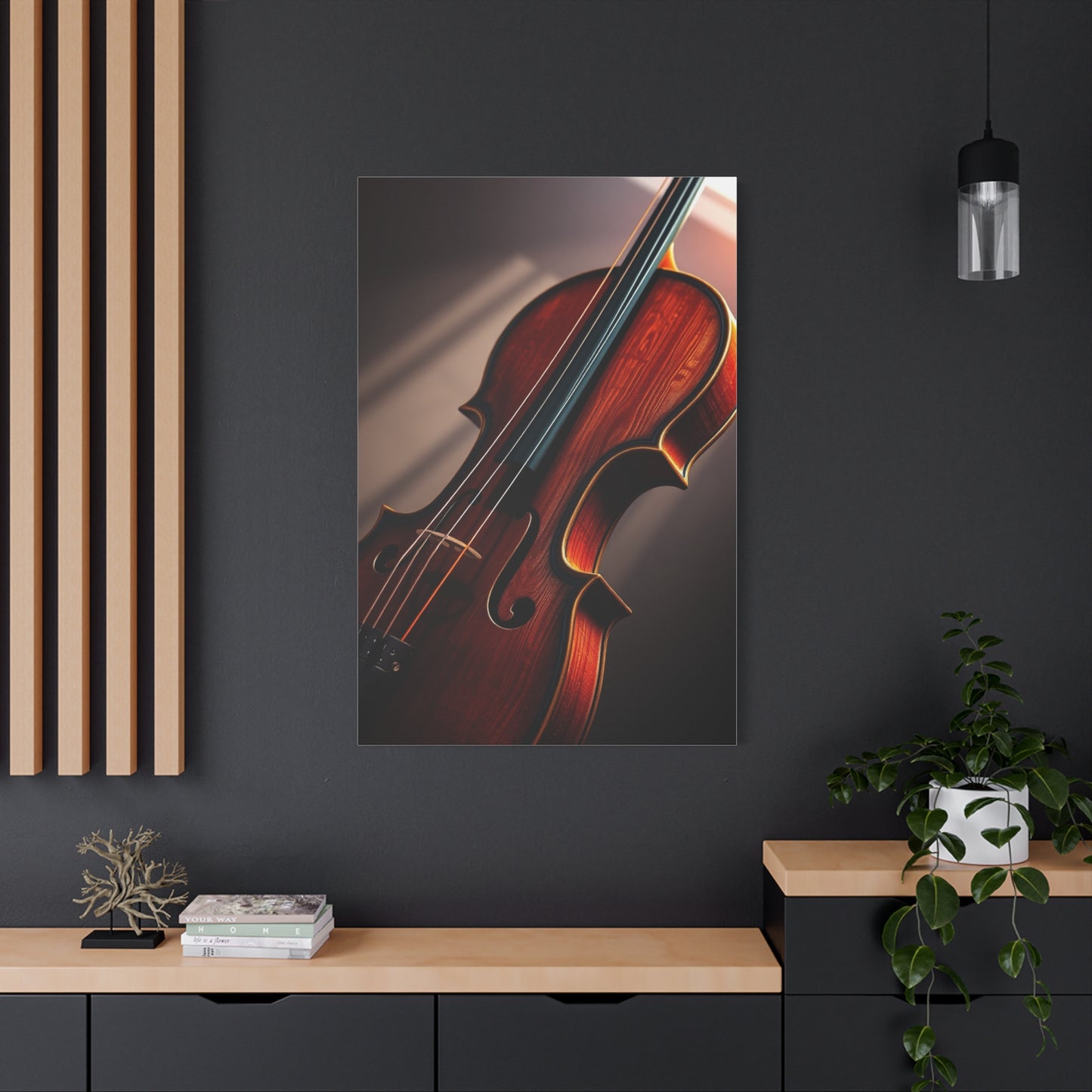 Violin Art Refined Canvas Wall Art & Canvas Print
