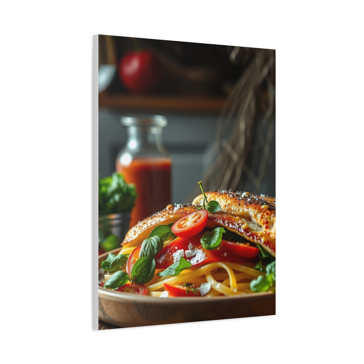 Vision Italian Food Art Art Wall Art & Canvas Print