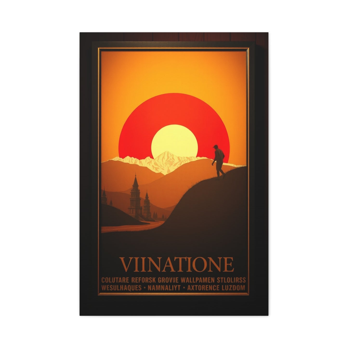 Vision Vintage Movie Posters Art Art Wall Art & Canvas Print