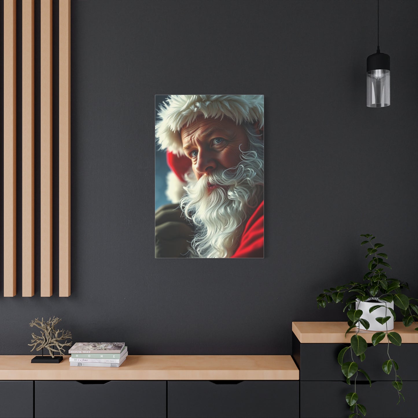 Santa Claus Art Refined Canvas Wall Art & Canvas Print