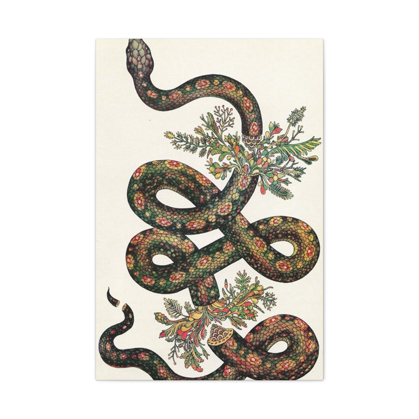 Green Snake's Poster Wall Art & Canvas Prints
