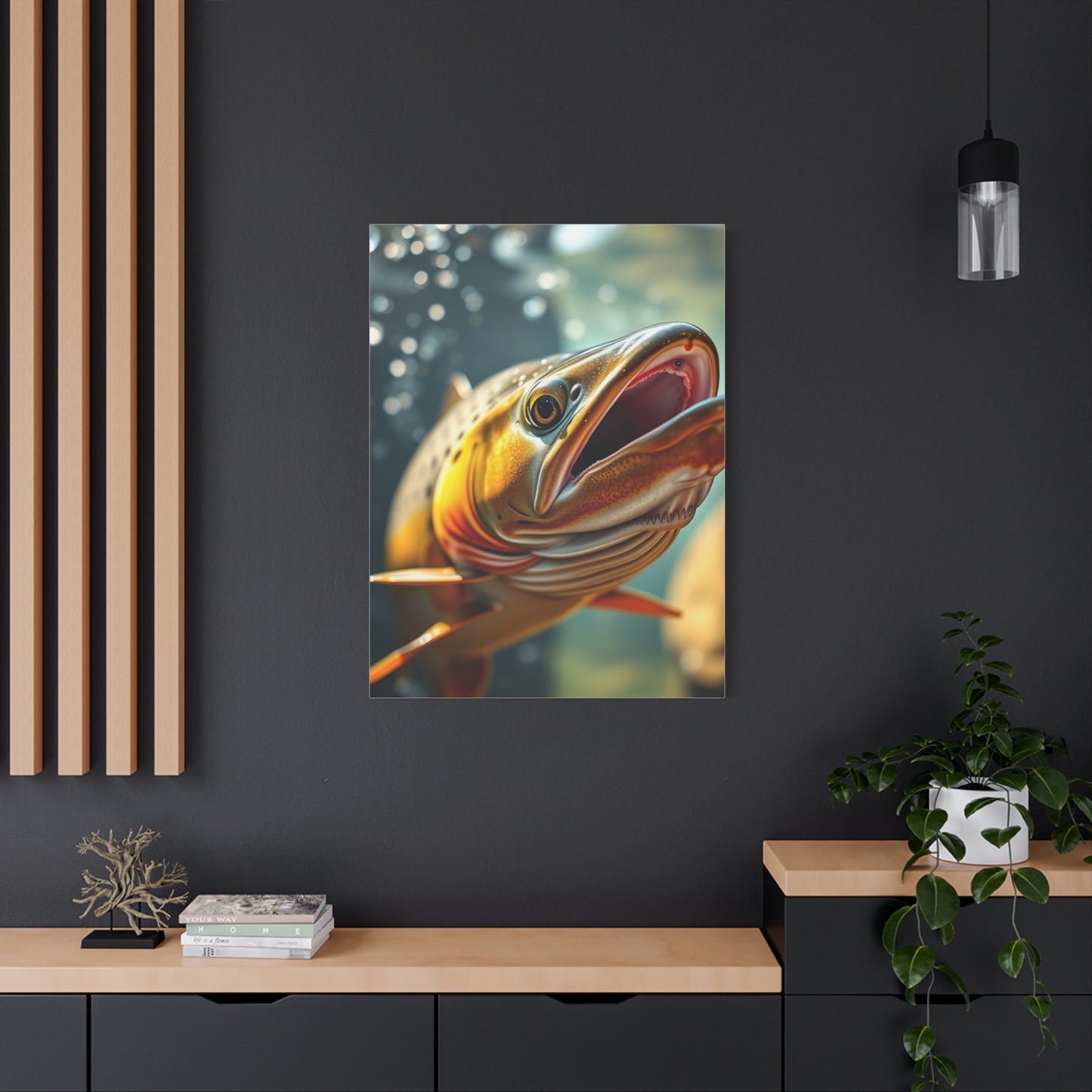 Trout Art Luxury Canvas Wall Art & Canvas Print