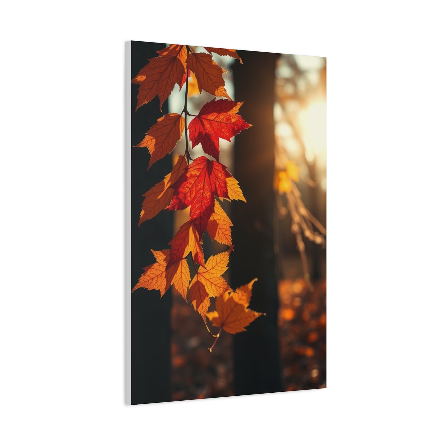 Crimson Arboreal Elegance