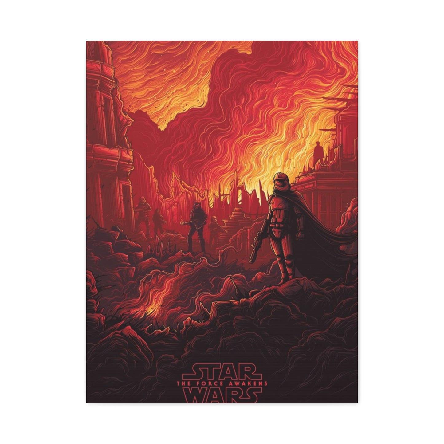 The Force Awakens Poster Wall Art & Canvas Prints