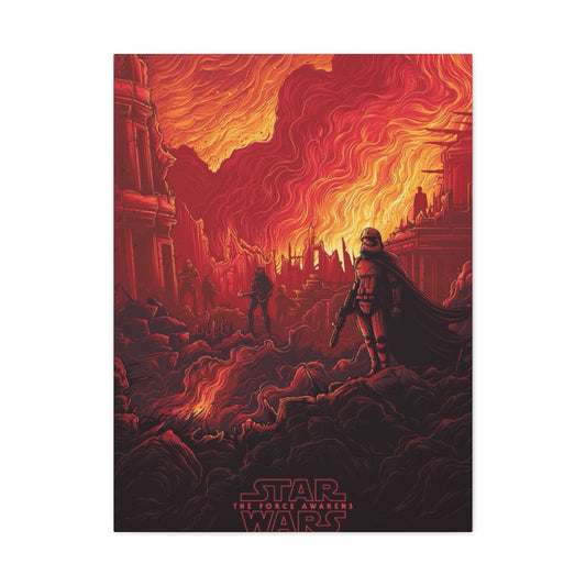The Force Awakens Poster Wall Art & Canvas Prints