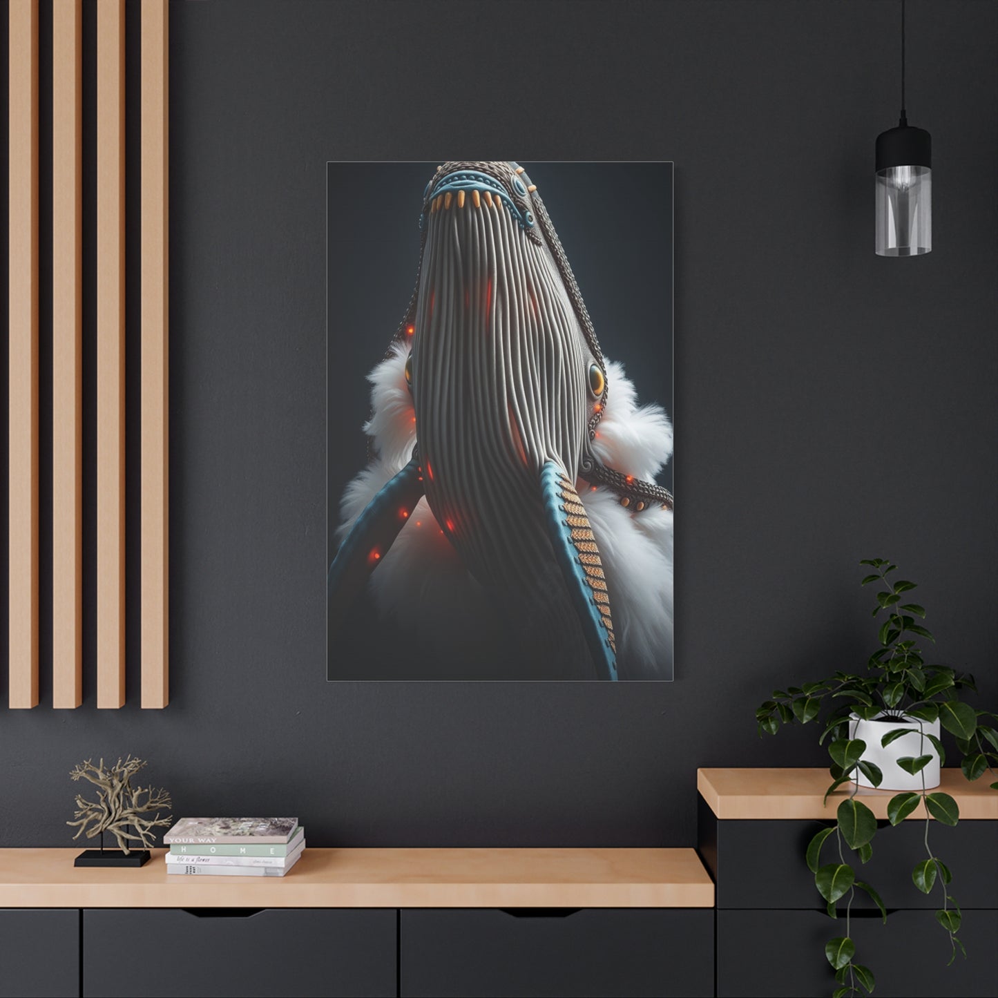 Whale Art Refined Canvas Wall Art & Canvas Print