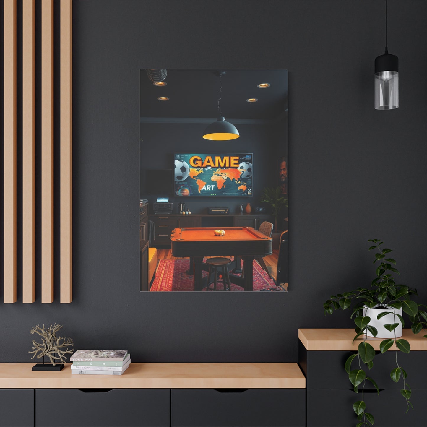 Elite Game Room Art Vision Wall Art & Canvas Print