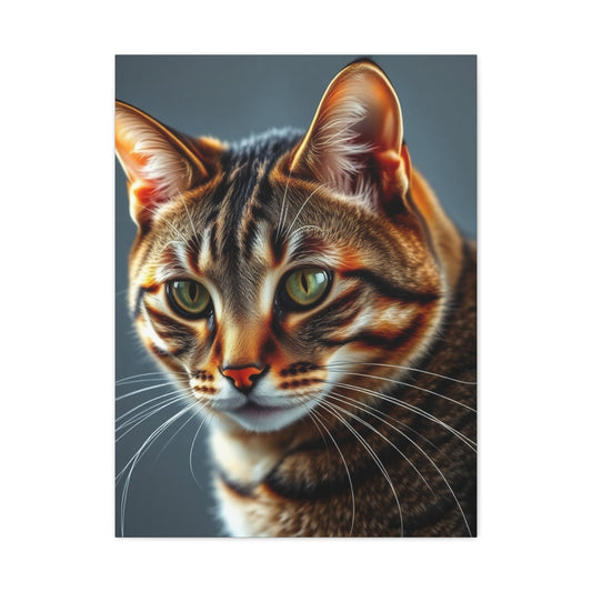 Tabby Cat Art Supreme Gallery Wall Art & Canvas Print