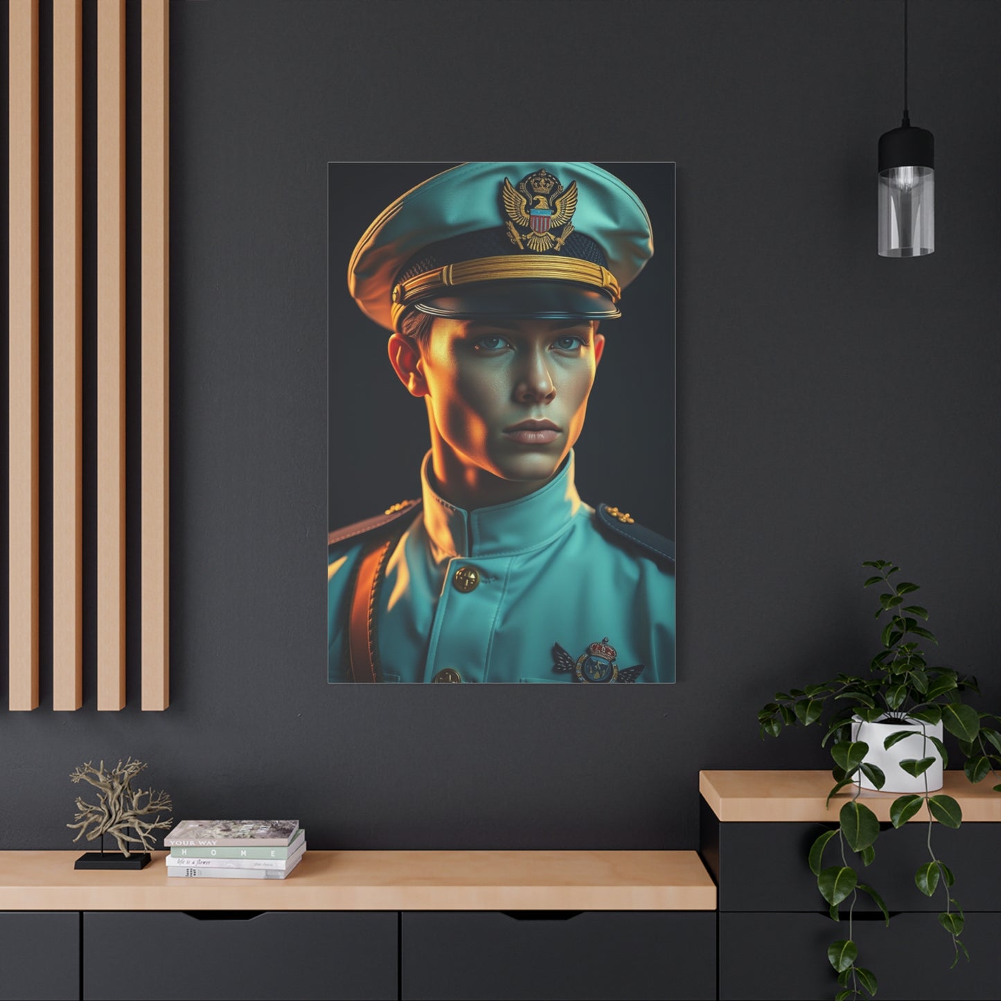 Masterpiece Navy (Military) Art Vision Wall Art & Canvas Print