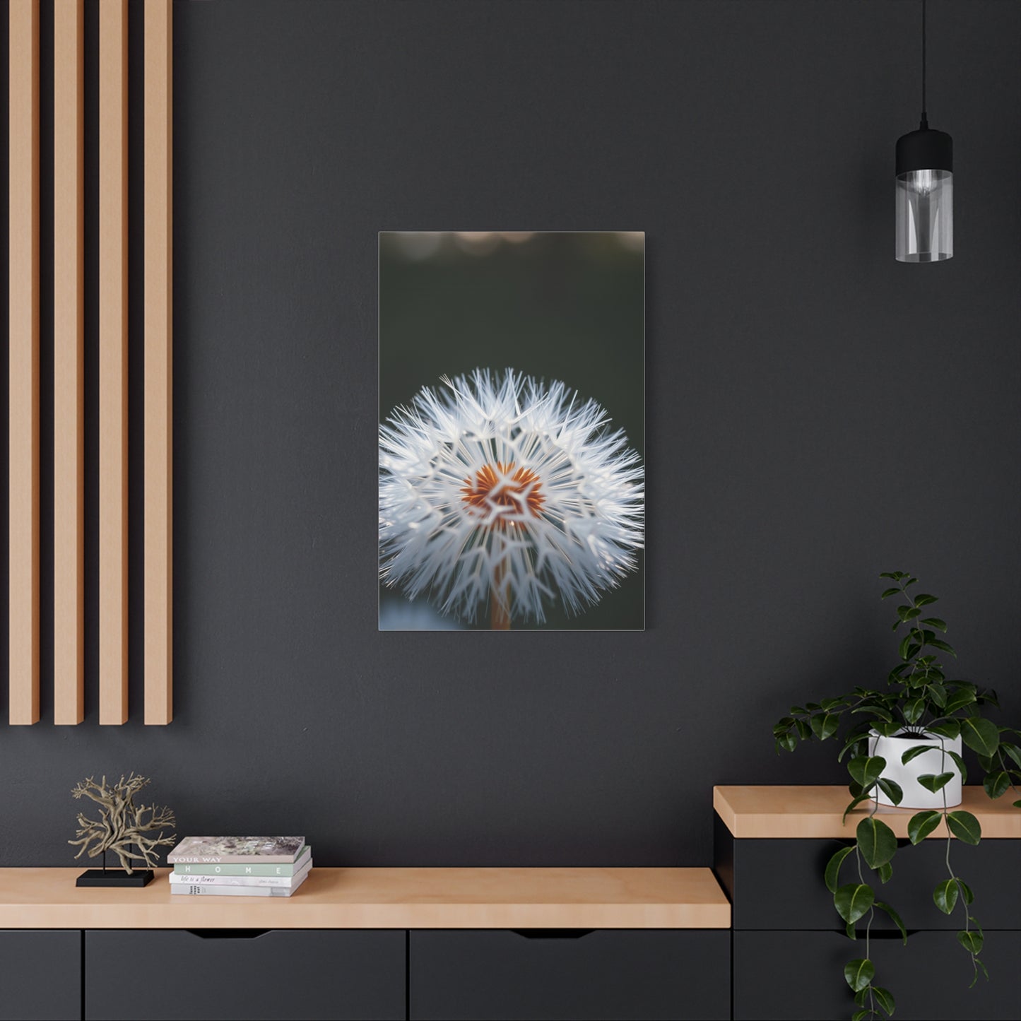 Elite Dandelion Flower Art Vision Wall Art & Canvas Print