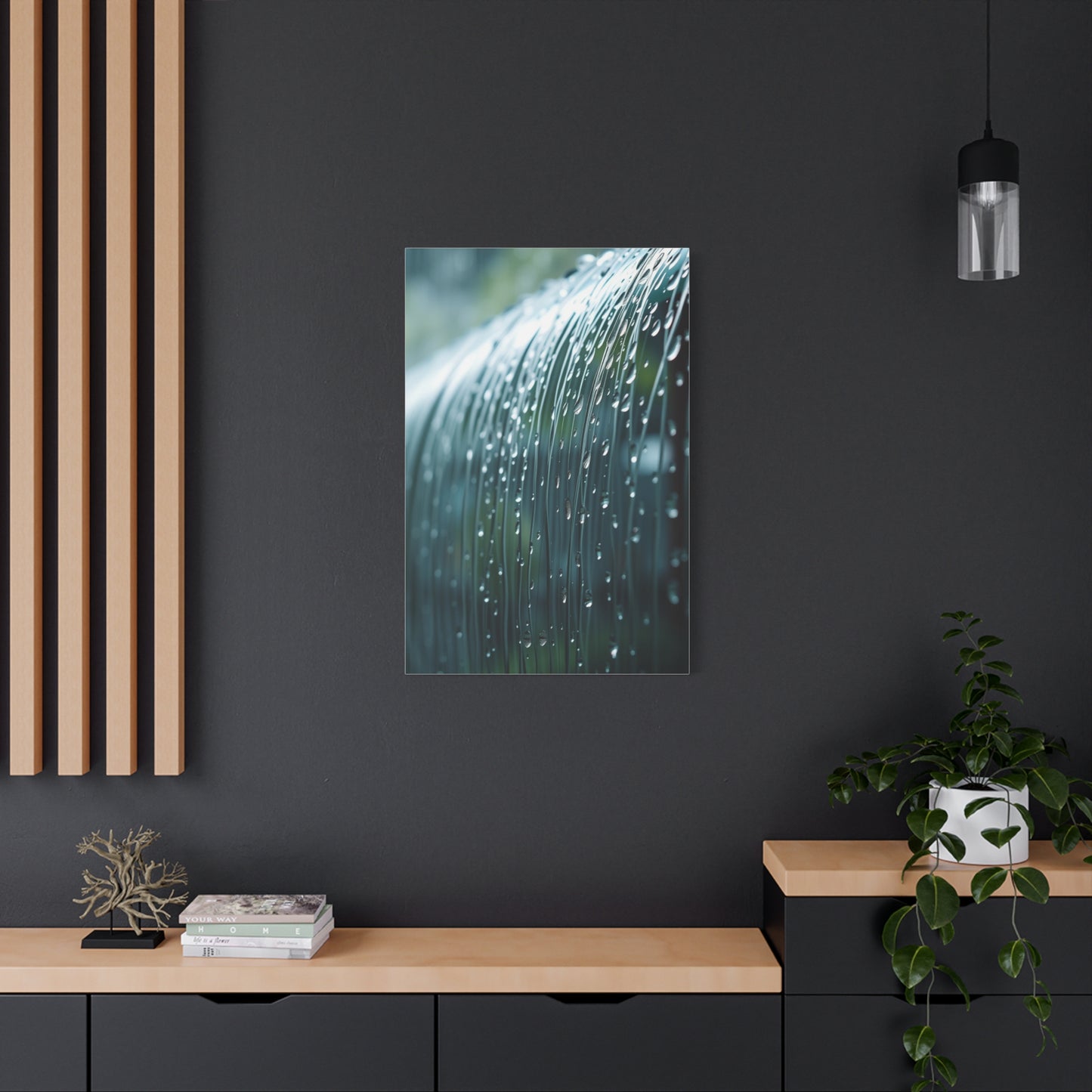 Masterpiece Rain Wall Art Vision Wall Art & Canvas Print