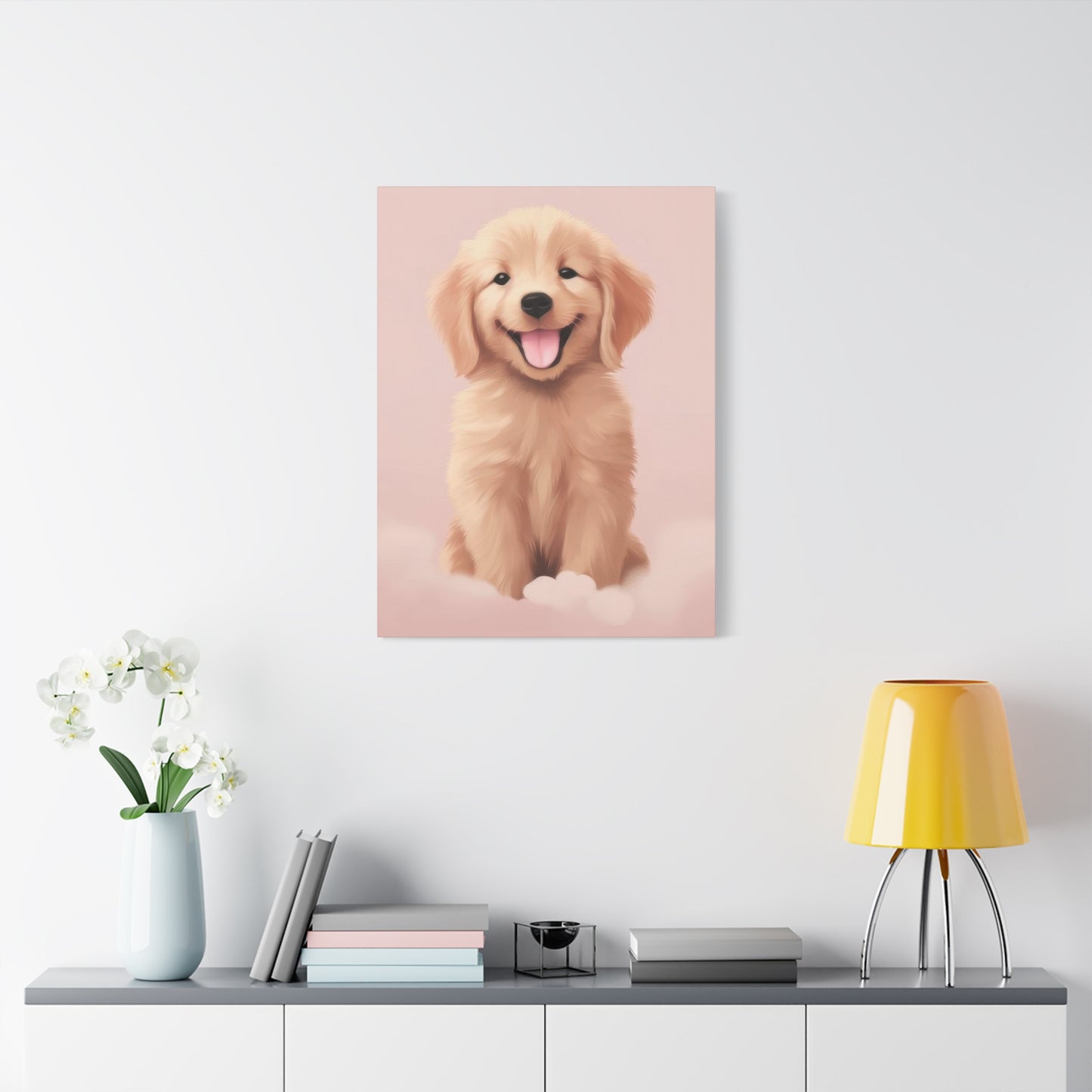 Happy Labrador Pup Wall Art & Canvas Prints