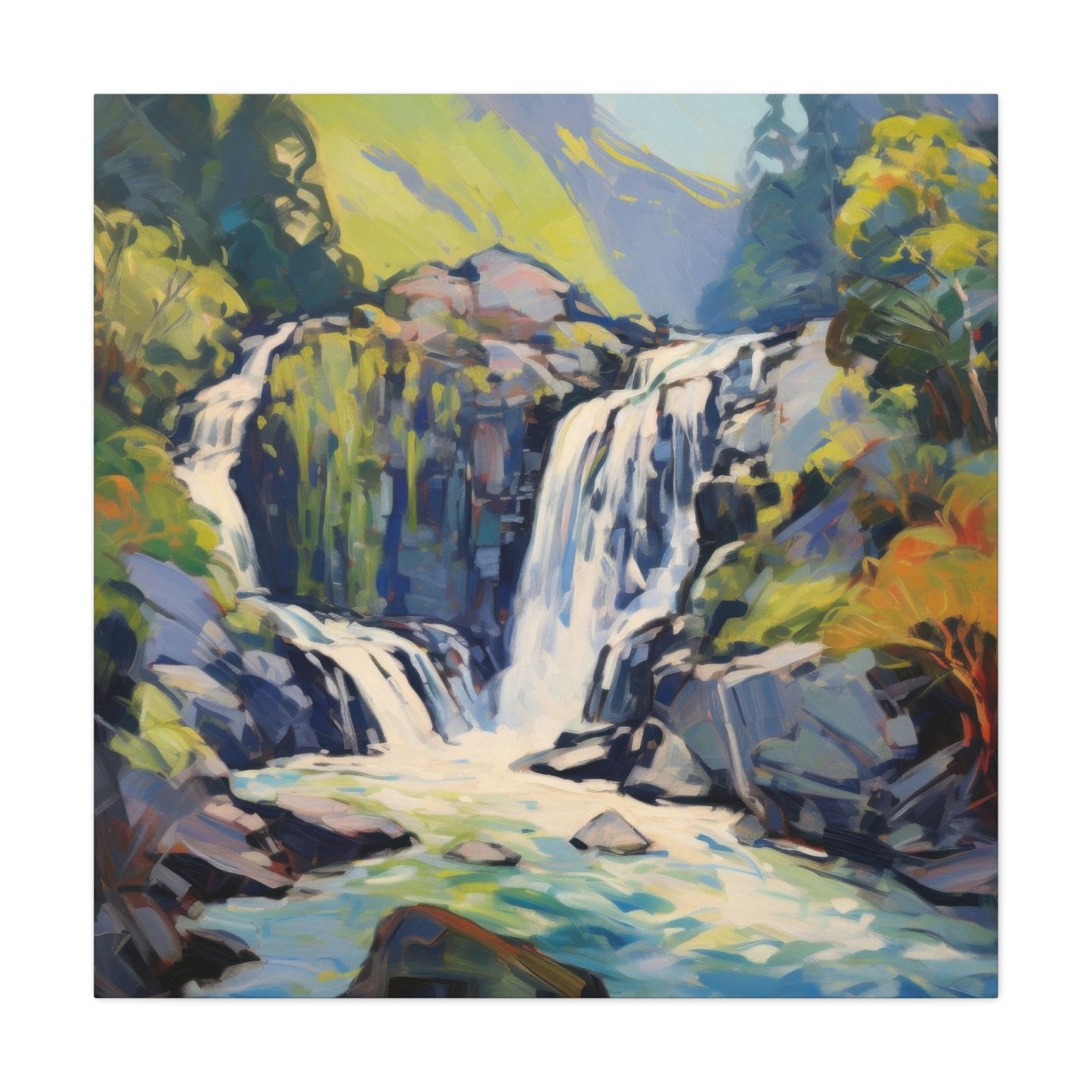 Deconstructed Waterfalls Wall Art & Canvas Prints