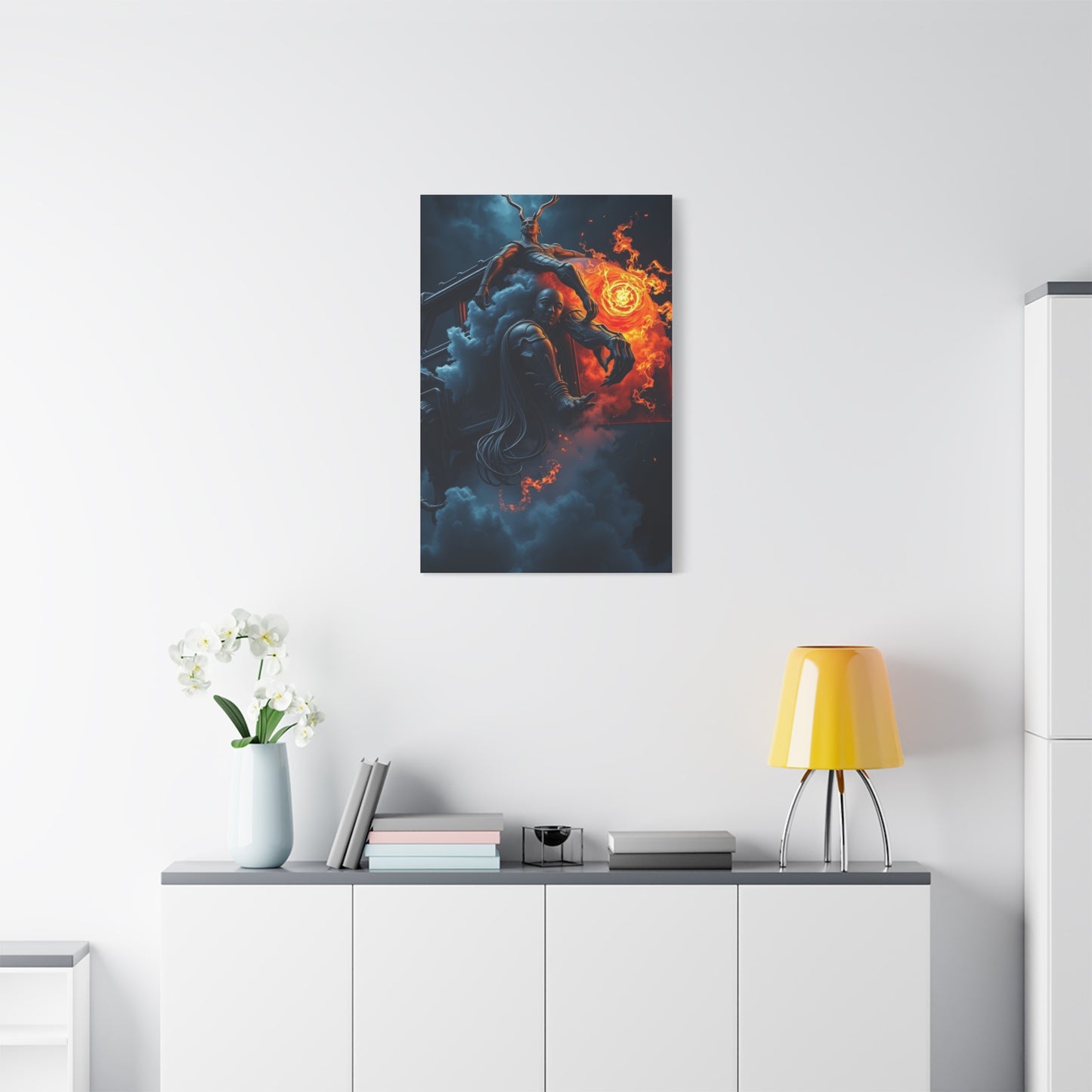 Eclipse of Turbulence Canvas