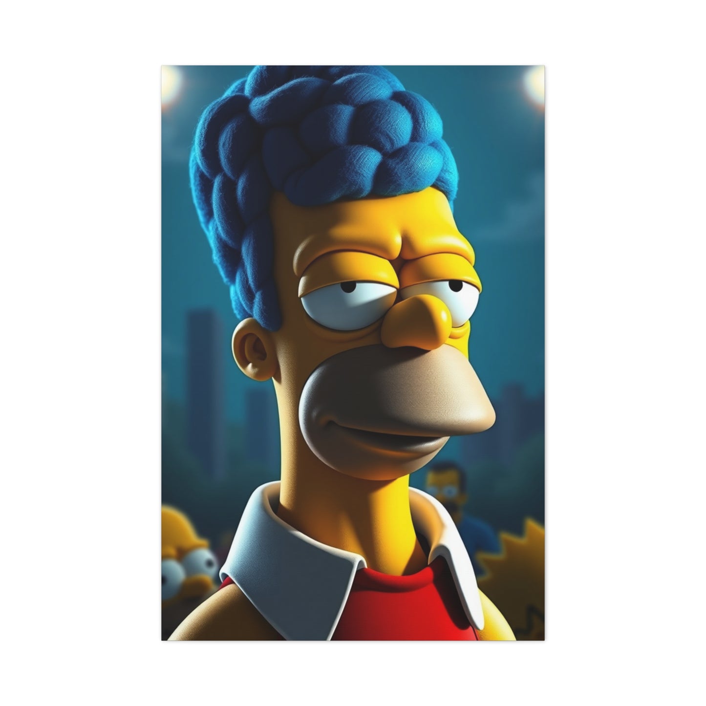 The Simpsons Art Refined Canvas Wall Art & Canvas Print