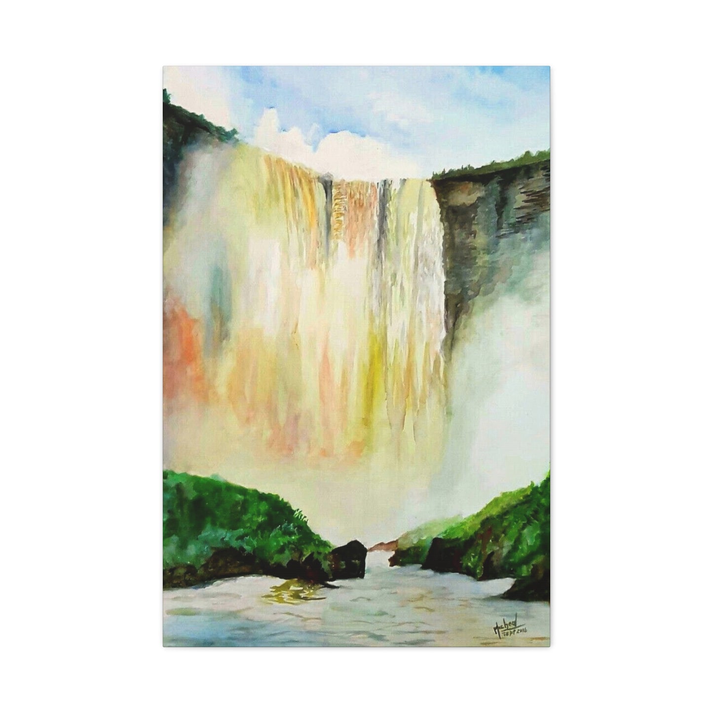 Deconstructed Falls 5 Wall Art & Canvas Prints