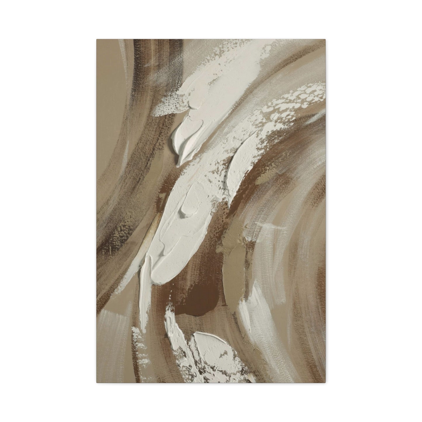 Swirling Abstract Earthy Wall Art & Canvas Prints