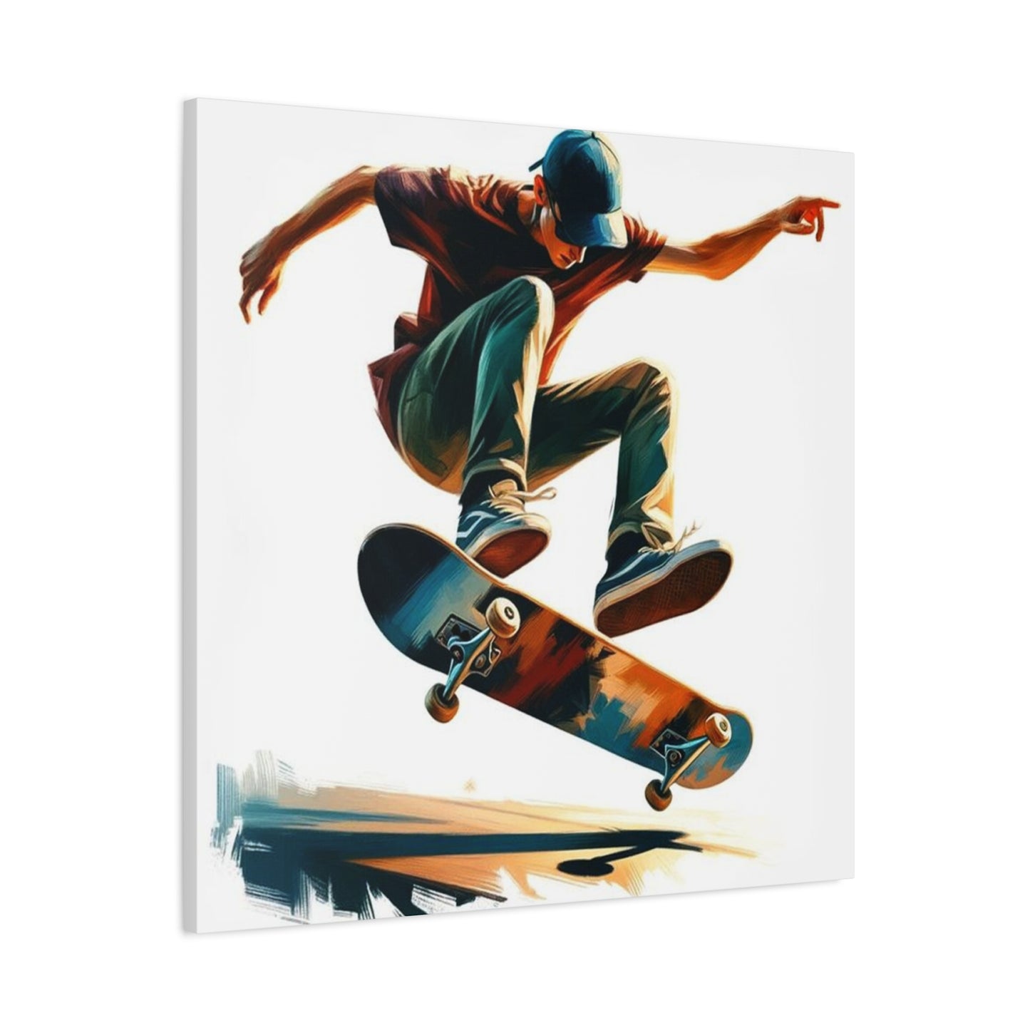 Skateboard Graffiti Wall Art & Canvas Prints