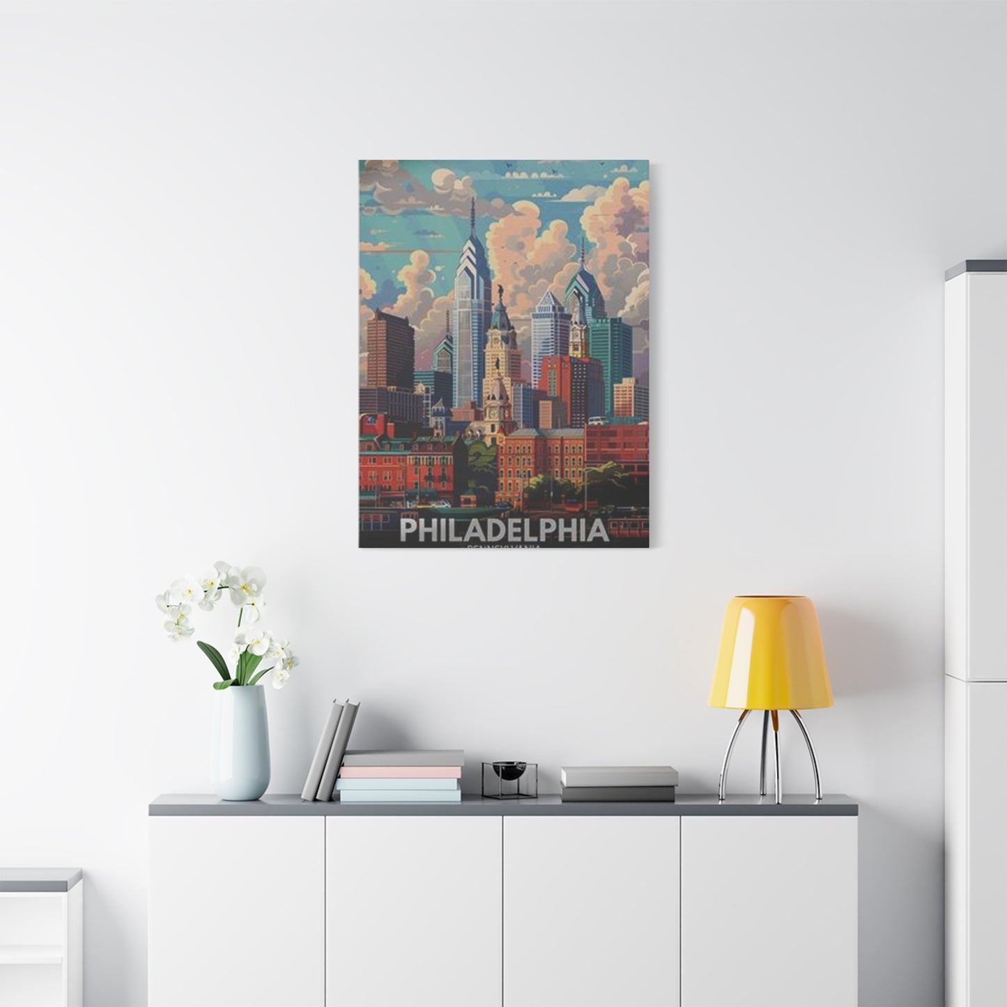 Sunny Day Of Philadelphia Wall Art & Canvas Prints
