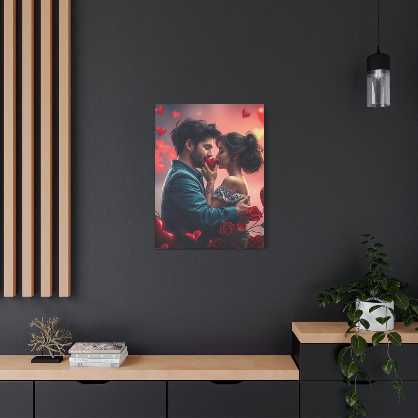 Valentine's Day Art Refined Canvas Wall Art & Canvas Print
