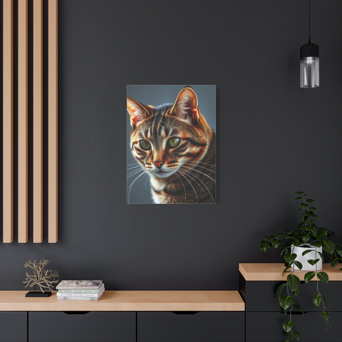 Tabby Cat Art Supreme Gallery Wall Art & Canvas Print
