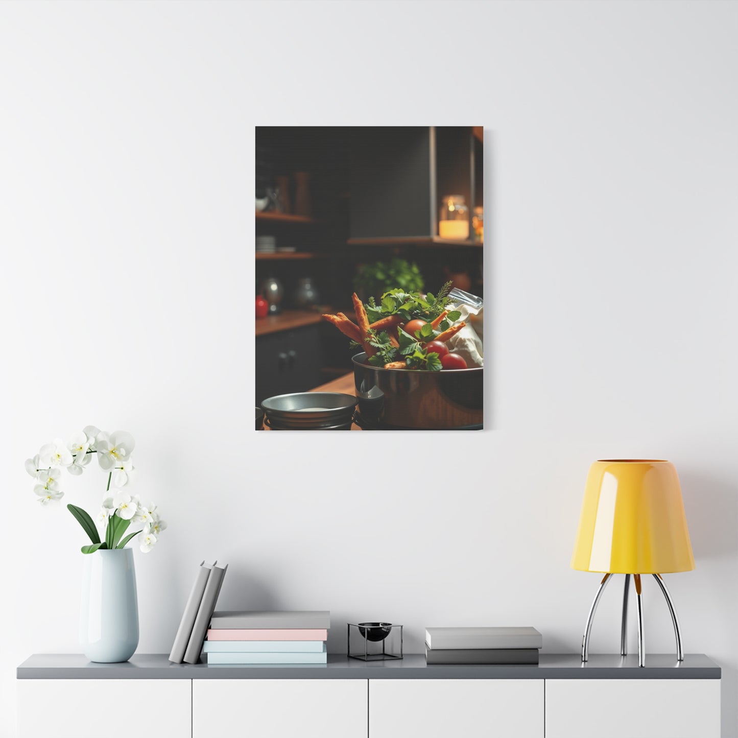 Culinary Elegance Canvas