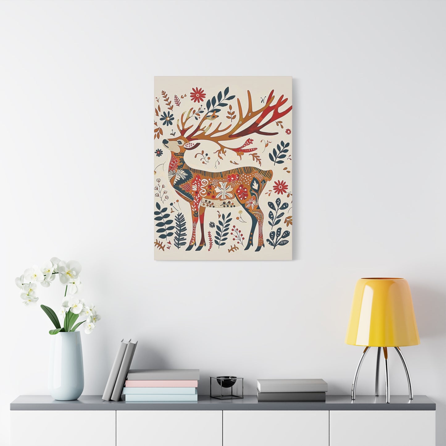 Deer Scandinavia 2 Wall Art & Canvas Prints