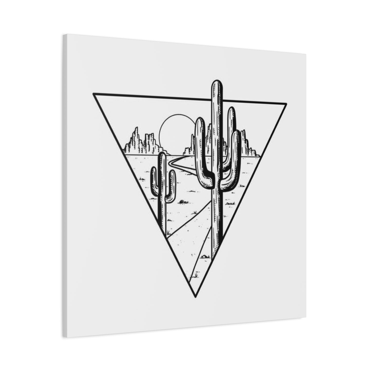 Texas Landscape Drawing Wall Art & Canvas Prints