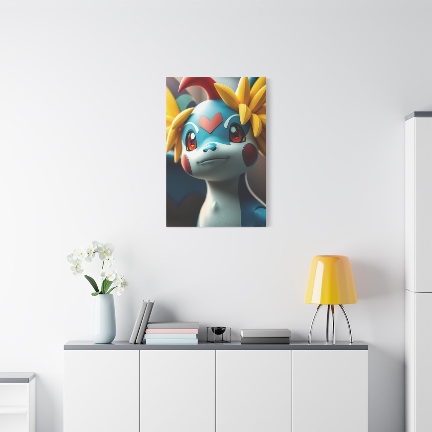 Vision Pokemon Characters Art Art Wall Art & Canvas Print