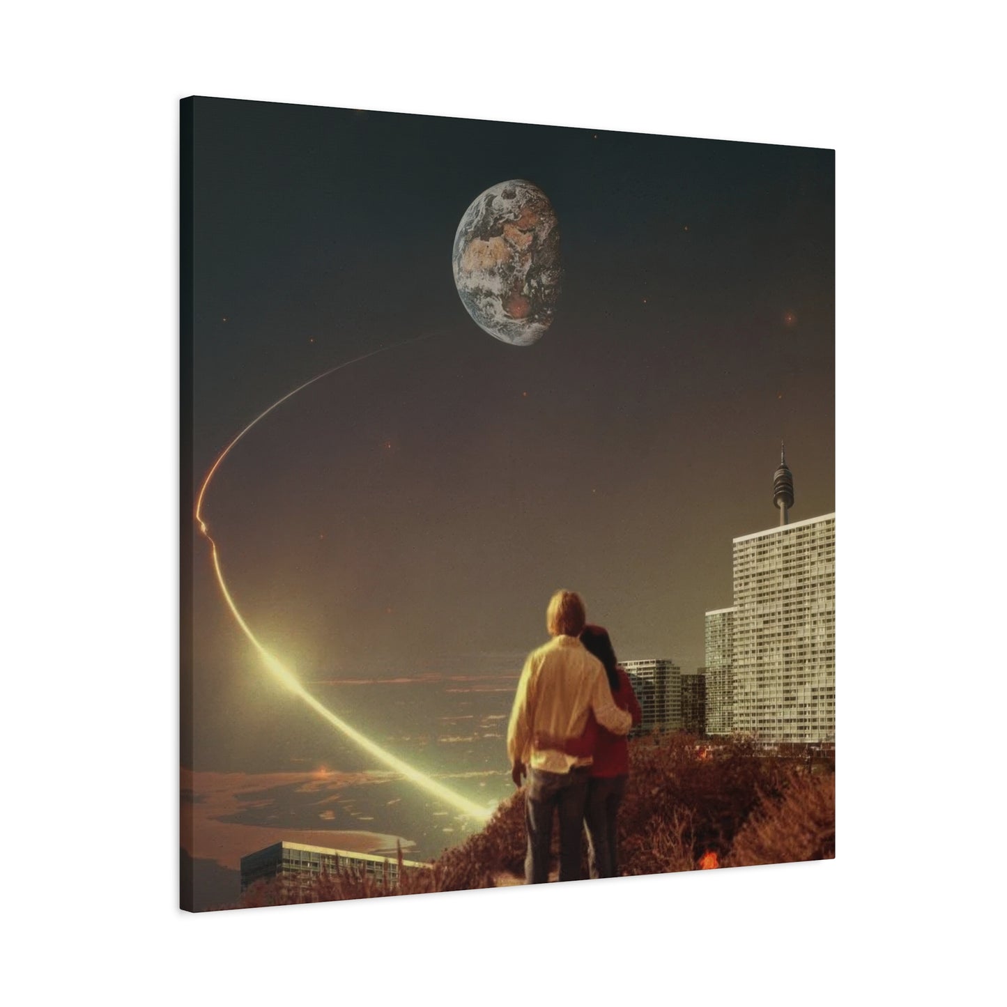 Frank Moth We Used To Live There Too Wall Art & Canvas Prints