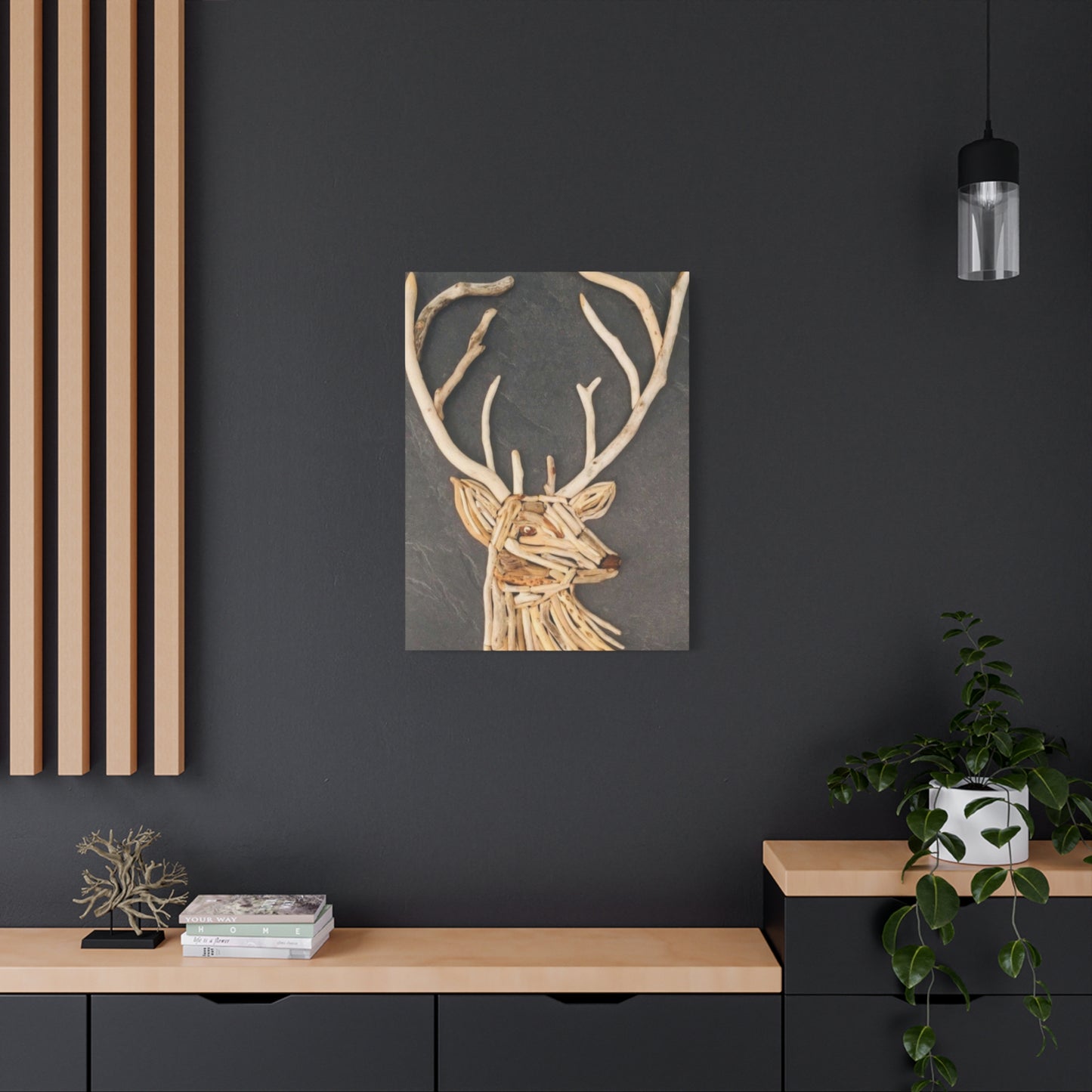 Driftwood Deer Wall Art & Canvas Prints