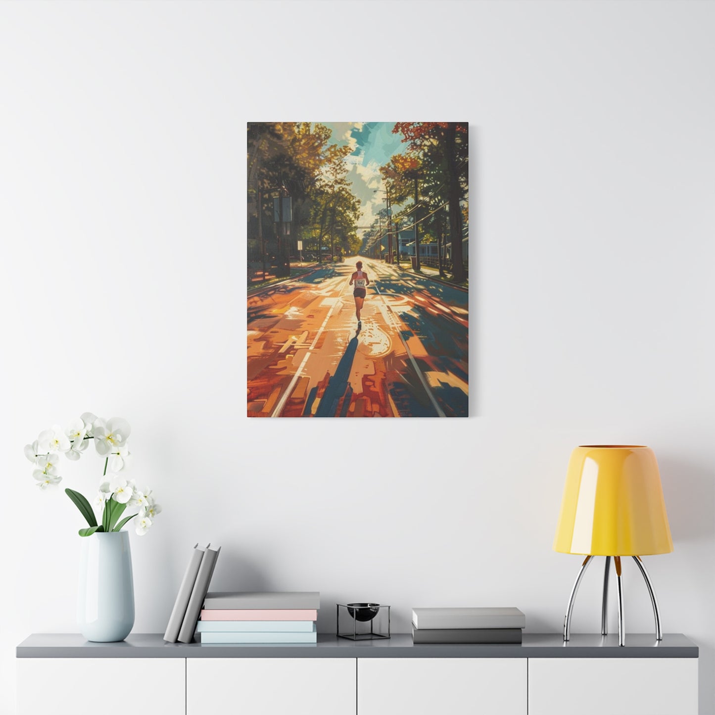 Morning Running Wall Art & Canvas Prints