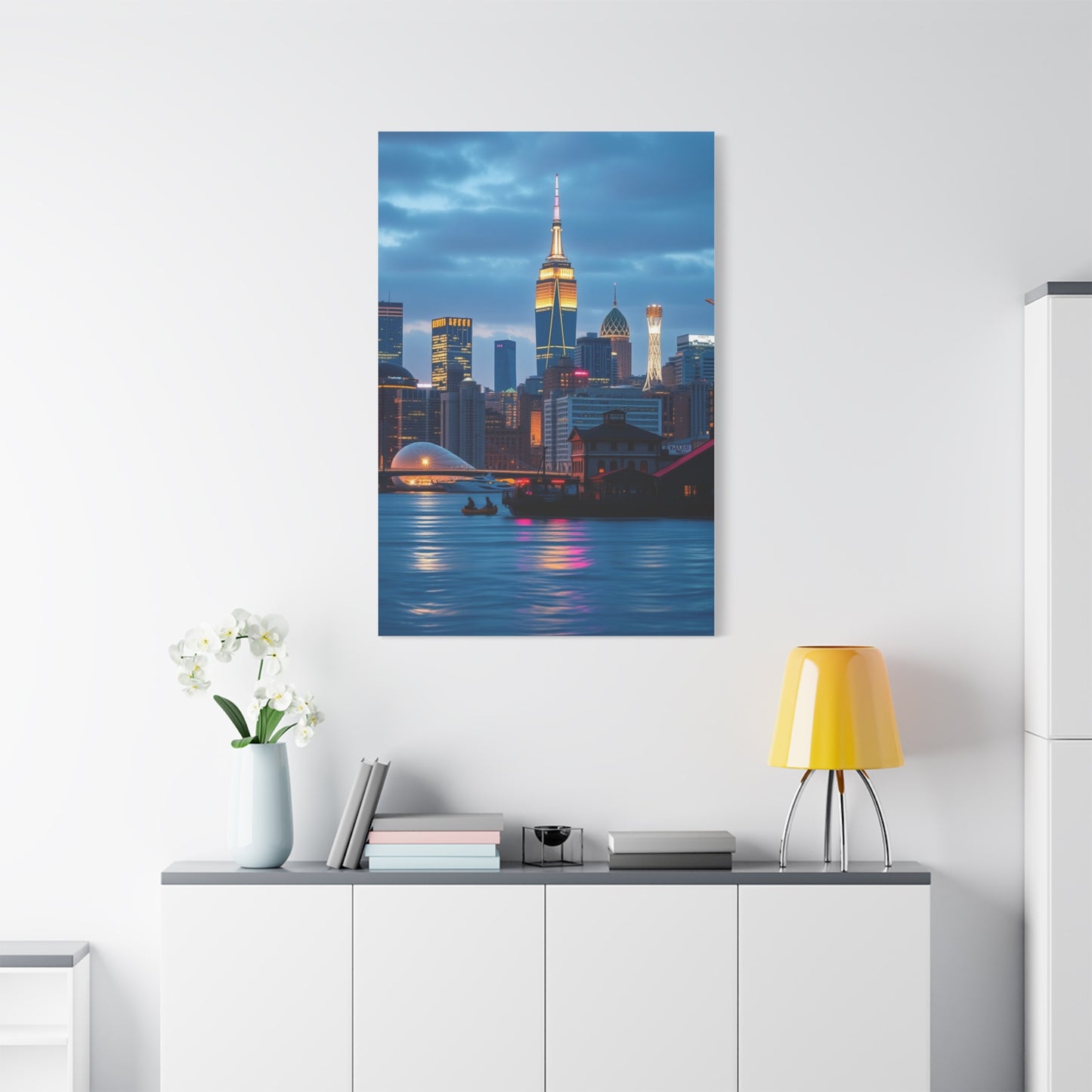 Elite City Skylines Art Vision Wall Art & Canvas Print